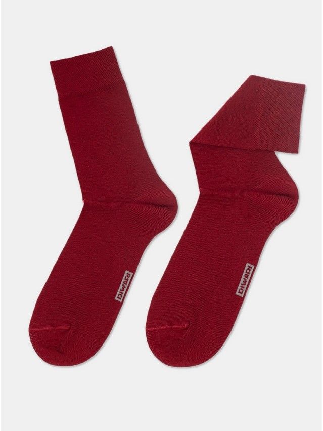 Men's socks DiWaRi HAPPY, s. 42-43, 000 wine-coloured - 4