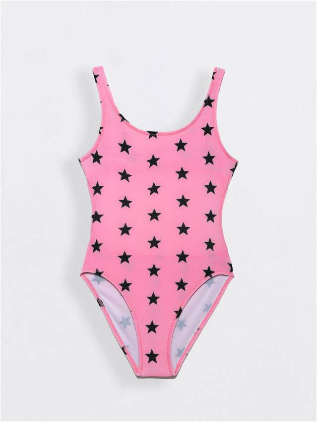 Swimsuit for girls CONTE ELEGANT SUPER STAR, s.110,116-56, pink - 1