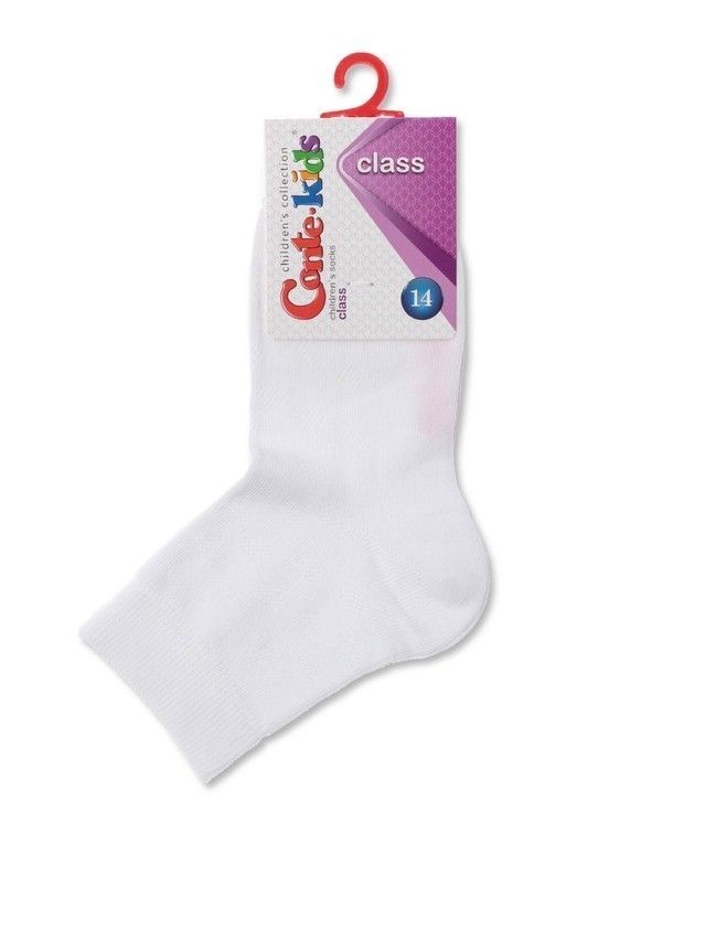 Children's socks CONTE-KIDS CLASS, s.21-23, 609 white - 5