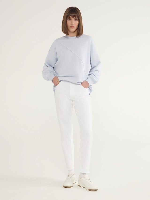Women's polo neck shirt CONTE ELEGANT LD 3054, s.170-92, blue quartz - 1