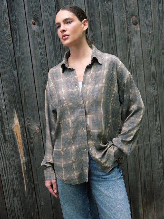 Women's shirt CONTE LRU 3315, s.170-84-90, khaki - 2