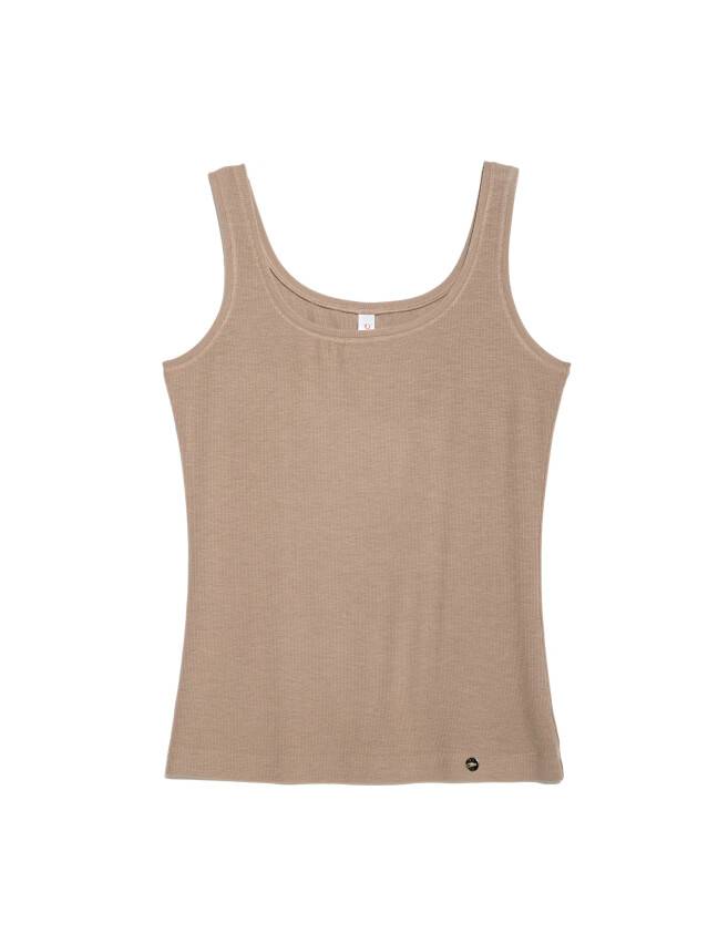 Women's polo neck shirt CONTE ELEGANT LD 932, s.170-100, latte - 4