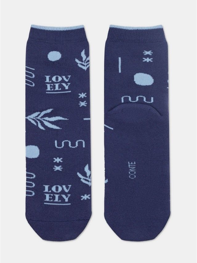 Women's socks CONTE ELEGANT COMFORT, s.23-25, 567 navy - 4
