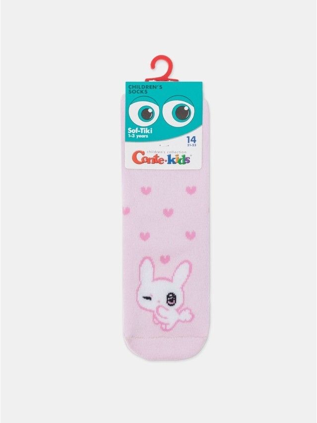 Children's socks CONTE-KIDS SOF-TIKI, s.12, 772 light pink - 5