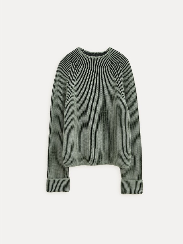 Women's pullover CONTE ELEGANT LDK24121, s.170-84, khaki-black - 7