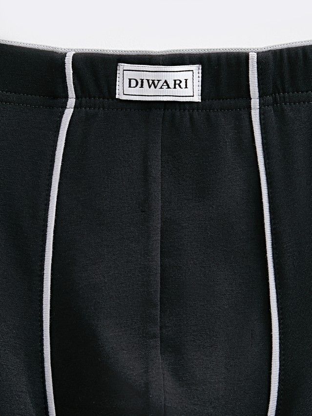 Men's underpants DIWARI PREMIUM MSH 760.1, s.78,82, black-light grey - 4