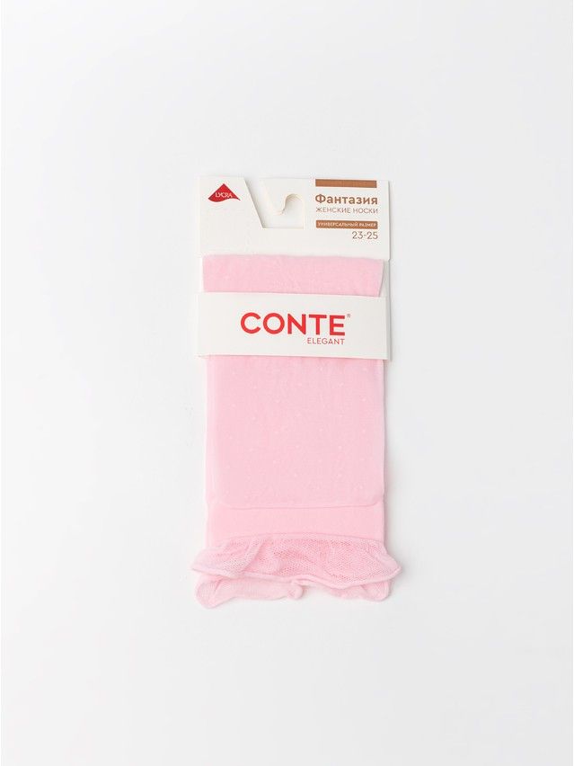 Women's socks CONTE ELEGANT FANTASY, s.23-25, light pink - 7