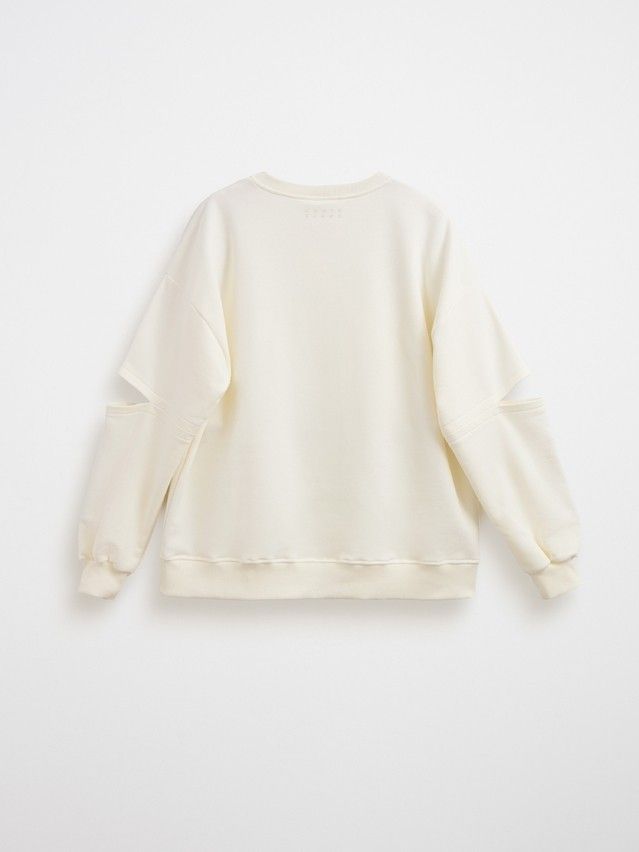 Women's polo neck shirt CONTE ELEGANT LD 3072, s.170-92, ecru - 7