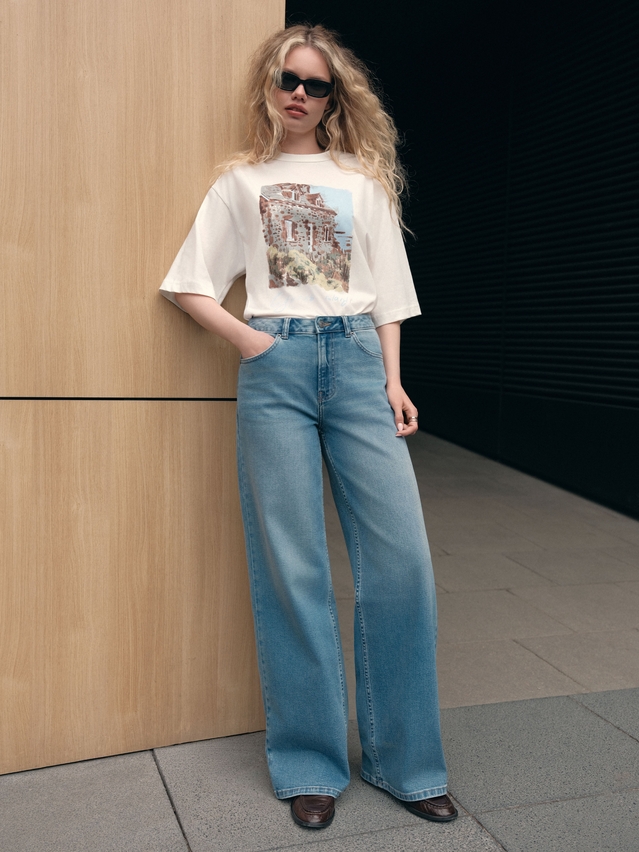 Women's polo neck shirt CONTE LD 3449, s.170-88, milk-house - 1