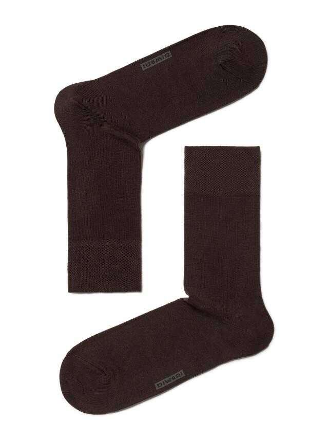 Men's socks DiWaRi CLASSIC, s. 40-41, 000 dark brown - 1