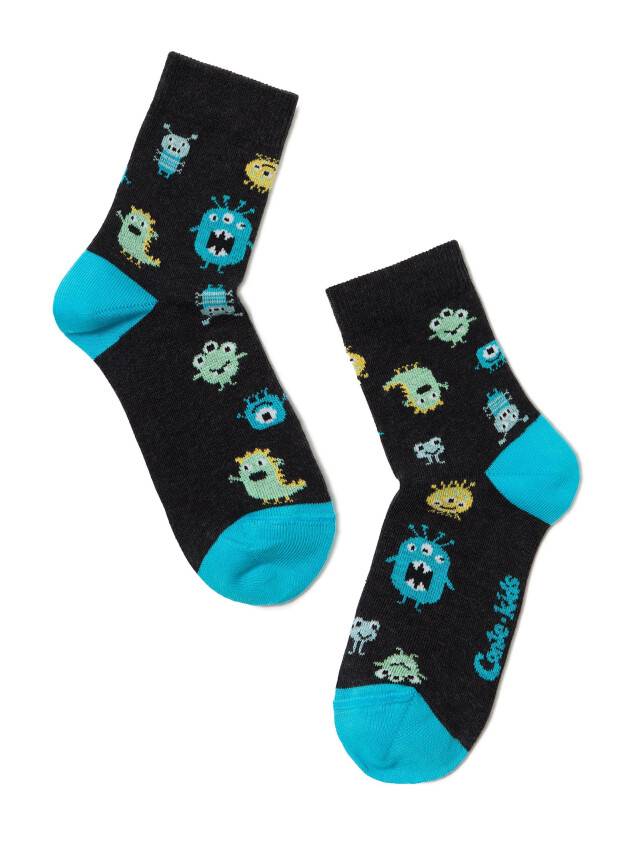 Children's socks CONTE-KIDS TIP-TOP, s.24-26, 394 black - 1