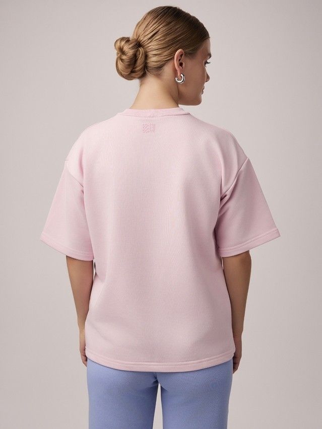 Women's polo neck shirt CONTE ELEGANT LD 2726, s.170-92, crystal pink - 2