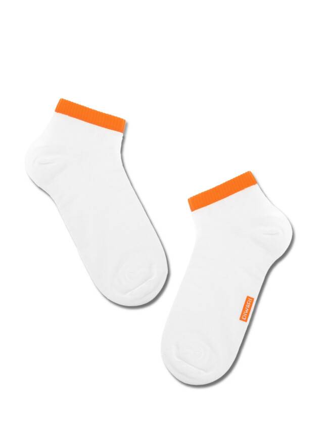 Men's socks DiWaRi ACTIVE, s. 42-43, 068 white-orange - 1