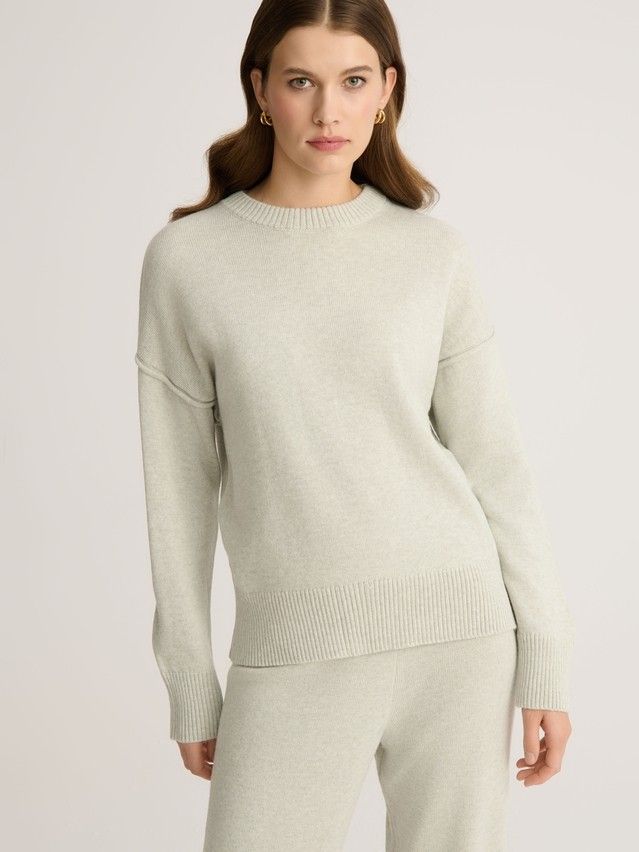 Women's pullover CONTE ELEGANT LDK23135, s.170-88, light gray - 1