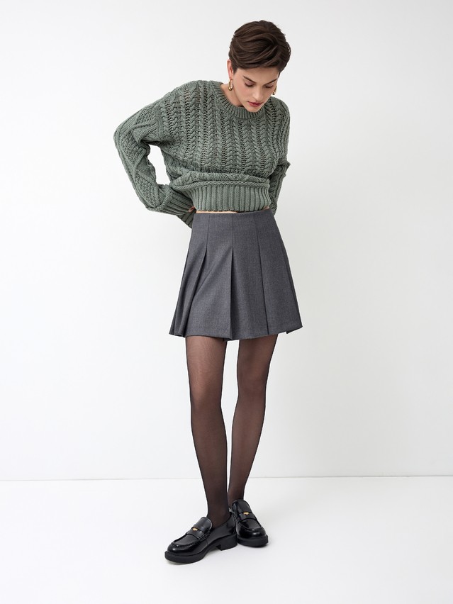 Women's skirt CONTE LU 3262, s.170-90, graphite - 7