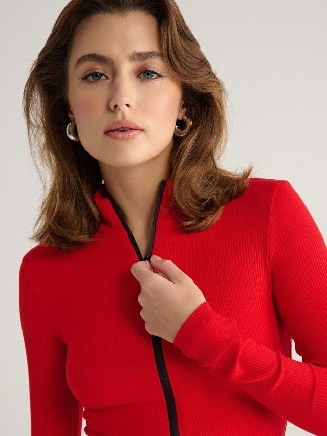 Women's jacket CONTE ELEGANT LJ 2795, s.170-84-90, crimson red - 1
