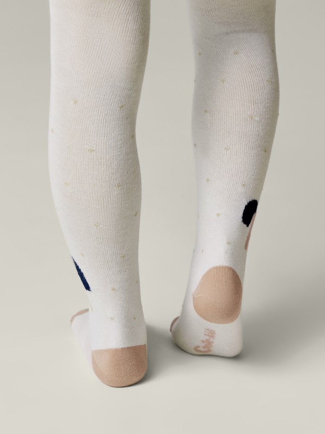 Children's tights CONTE-KIDS TIP-TOP, s.104-110 (16),714 milky - 3