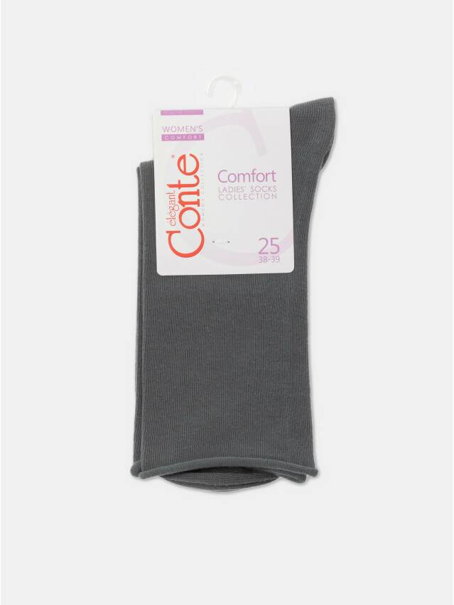 Women's socks CONTE ELEGANT COMFORT, s.23, 000 dark grey - 5