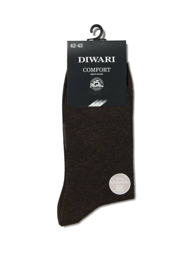 Men's socks DiWaRi COMFORT, s. 40-41, 000 dark brown - 2