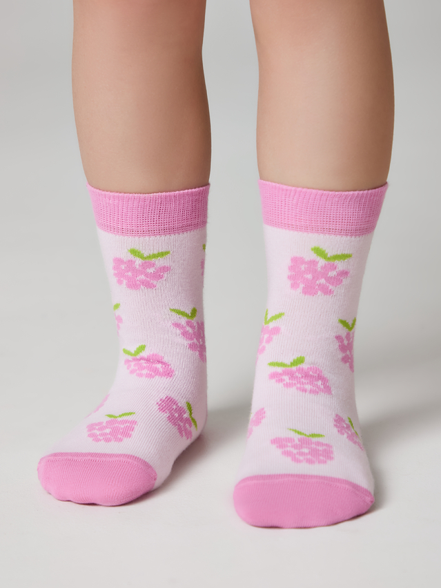 Children's socks CONTE-KIDS TIP-TOP, s.12, 1029 light pink - 1
