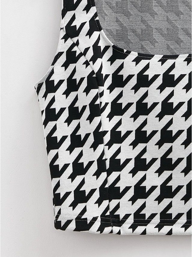 Woman's sleeveless top CONTE ELEGANT LTD 2823, s.170-88, dogtooth - 6
