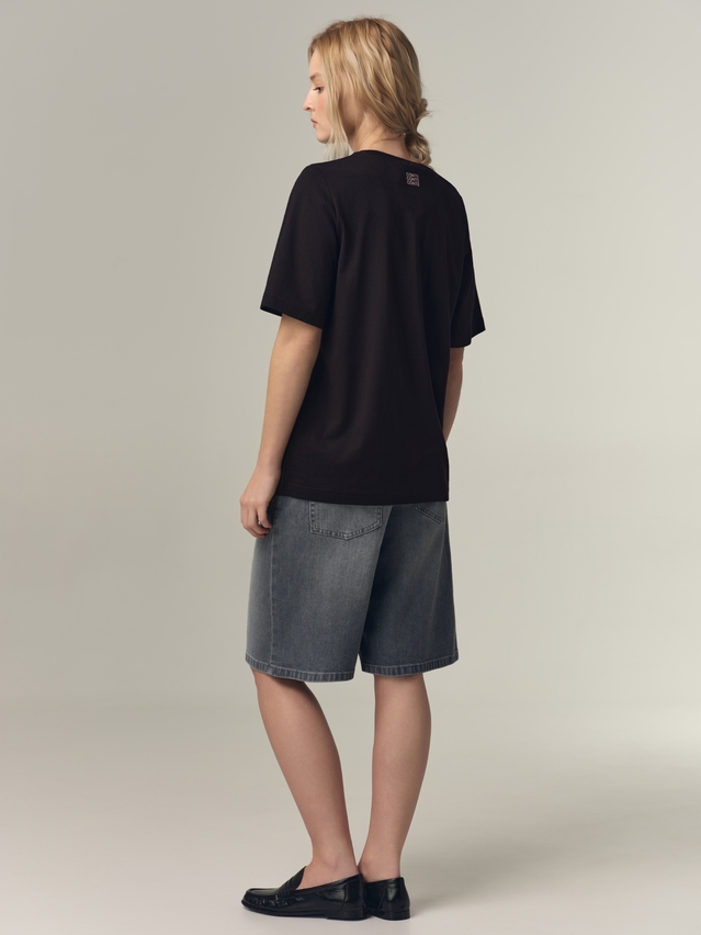 Women's polo neck shirt CONTE ELEGANT LD 3036, s.170-92, black-ideal - 4