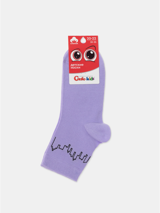 Children's socks CONTE-KIDS, s.20-22, 897 lilac - 1