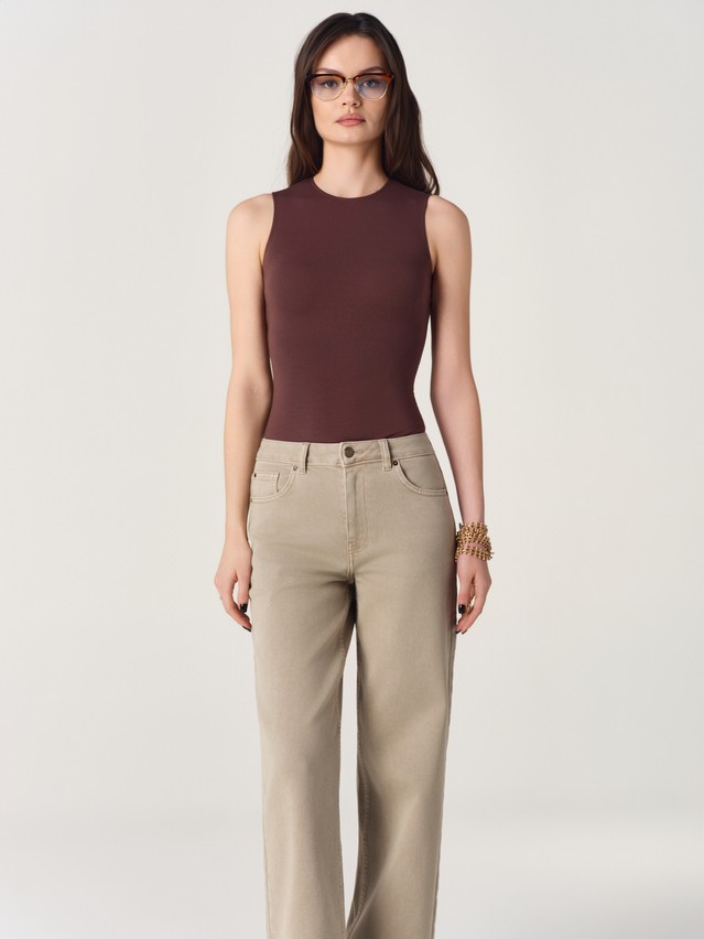 Women's jumpsuit CONTE LBD 3413, s.170-84-90, royal chocolate - 4