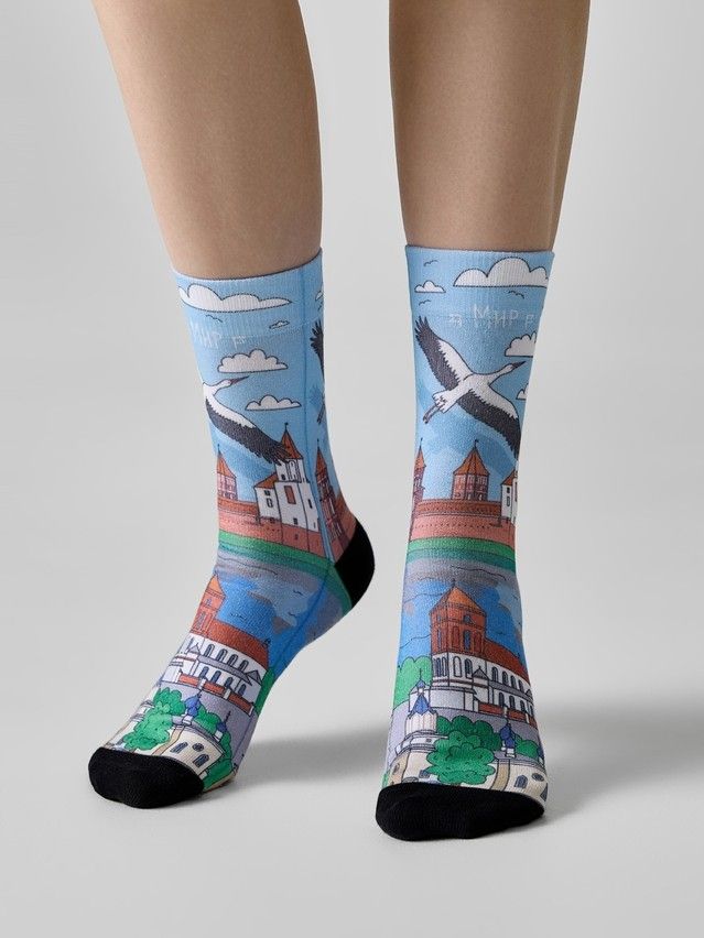 Women's socks CONTE ELEGANT CLASSIC, s.23-25, 1213 multicolor - 2