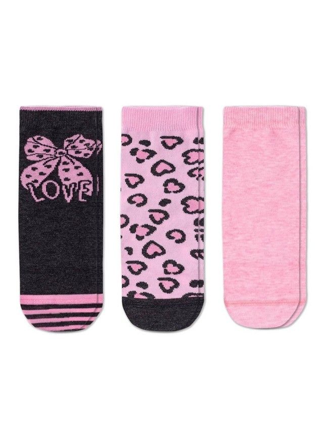Children's socks CONTE-KIDS TIP-TOP (3 pairs),s.27-29, 728 assorted - 1