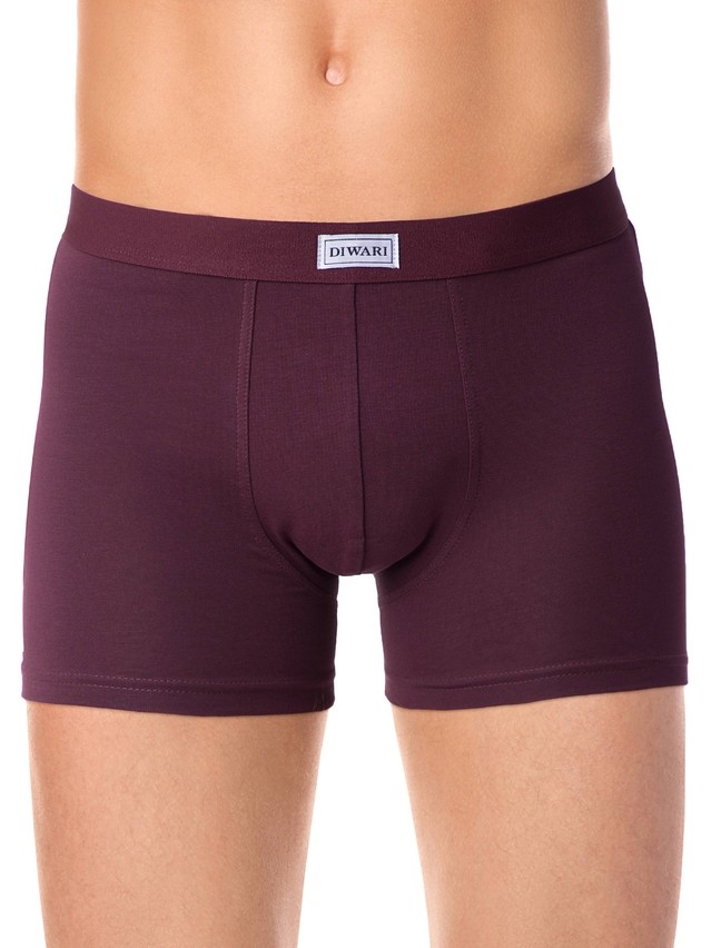 Men's underpants DiWaRi BASIC MSH 700, s.78,82, wine-coloured - 2