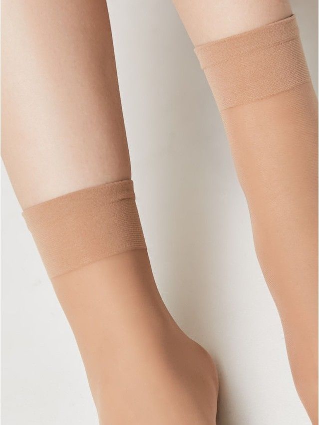 Women's socks CONTE ELEGANT TENSION SOFT 20 (1 pair),s.23-25, natural - 8
