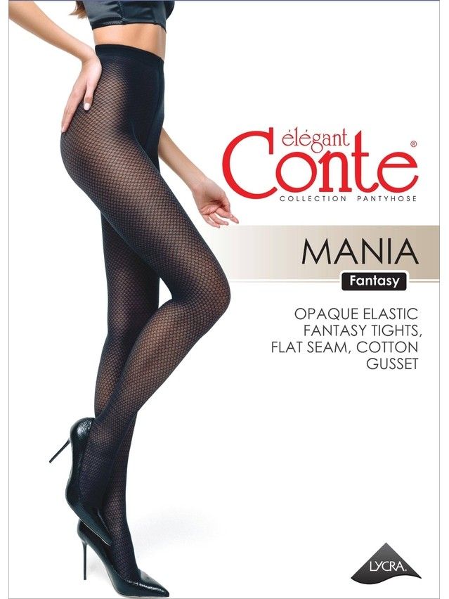 Tights for women FANTASY MANIA, s.2, nero - 5