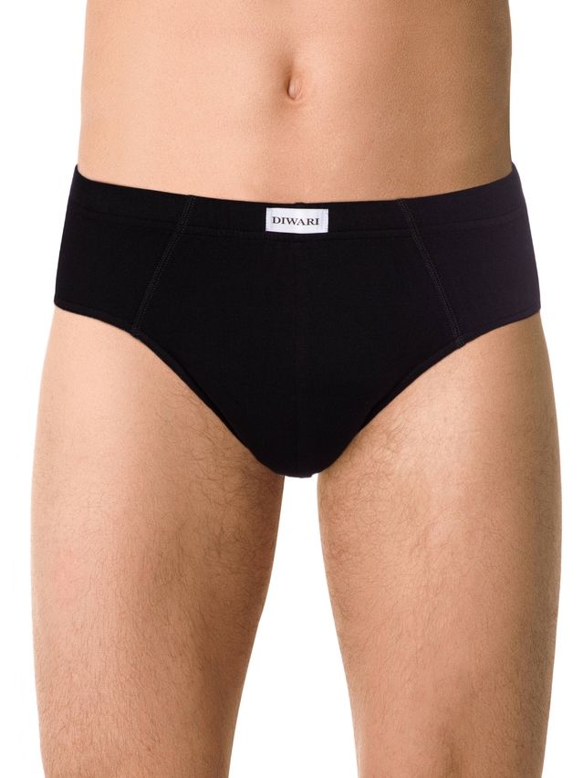Men's underpants DIWARI BASIC MEN MSL 2128, s.78,82, black - 1