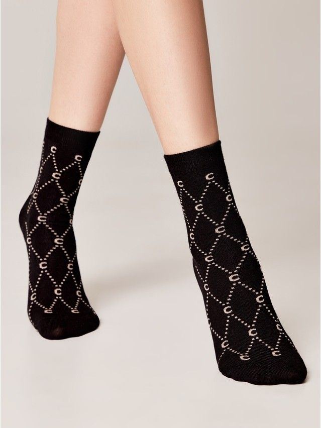 Women's socks CONTE ELEGANT CLASSIC, s.23, 525 black - 2