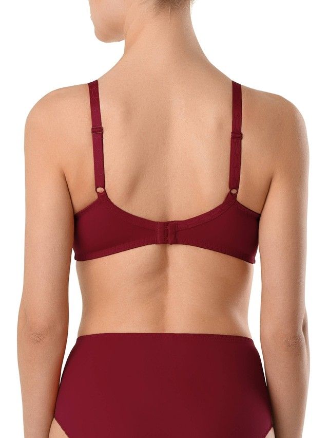 Bra CONTE ELEGANT CITY STYLE RB0007, s.75D, wine-coloured - 2