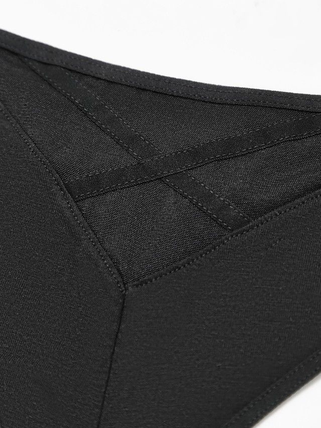 Women's panties CONTE ELEGANT CRISS CROSS LBR 2997, s.90, black - 5
