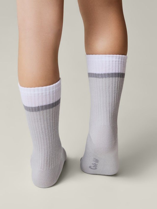 Children's socks CONTE-KIDS ACTIVE, s.16, 1028 grey - 4