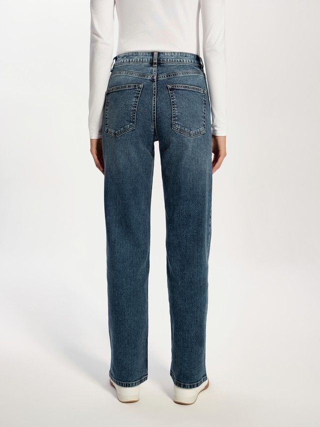 Denim trousers CONTE ELEGANT CON-825, s.170-102, dark blue - 4