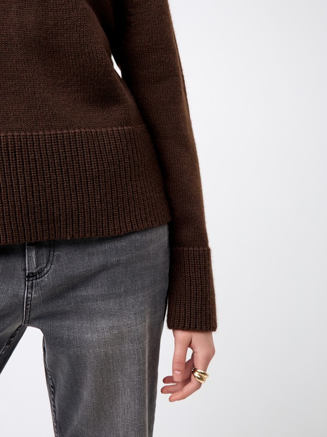 Women's pullover CONTE ELEGANT LDK24132, s.170-84, chocolate - 3