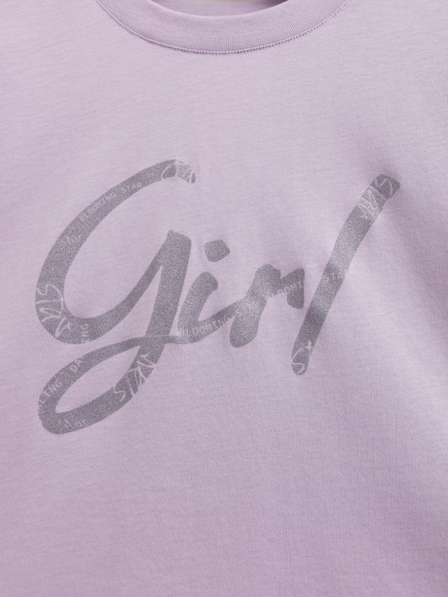 Women's polo neck shirt CONTE ELEGANT LD 3032, s.170-92, lavender-girls - 2