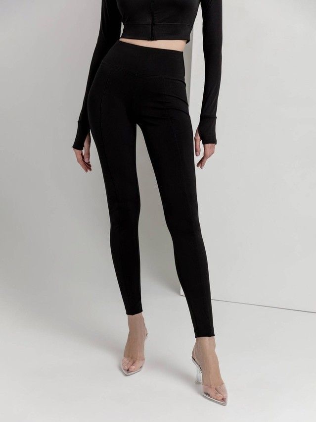 Women's leggings CONTE ELEGANT LLG 1724, s.164-102, black - 2