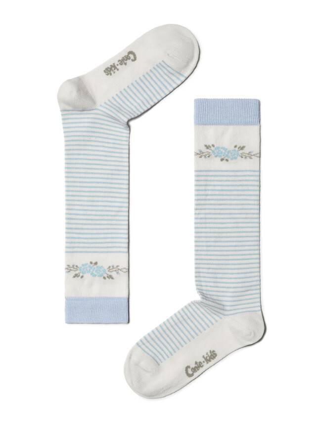 Children's knee high socks CONTE-KIDS TIP-TOP, s.27-29, 038 milky-pale violet - 1