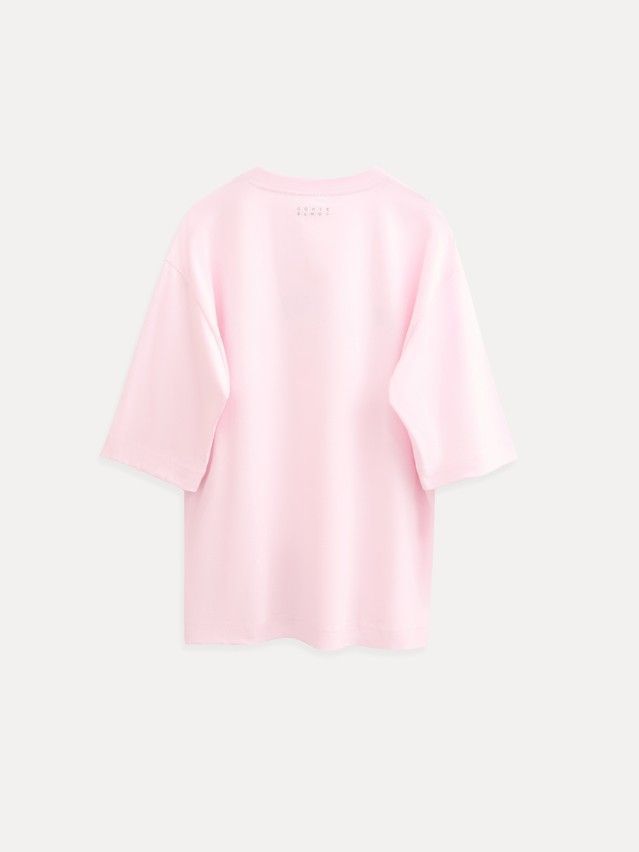 Women's polo neck shirt CONTE ELEGANT LD 3034, s.170-88, pink-je ne sais pas - 2