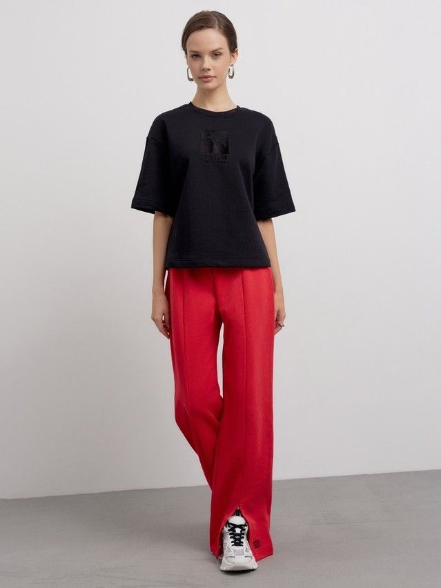 Women's trousers CONTE ELEGANT LBK 2595, s.164-102, tomato - 3