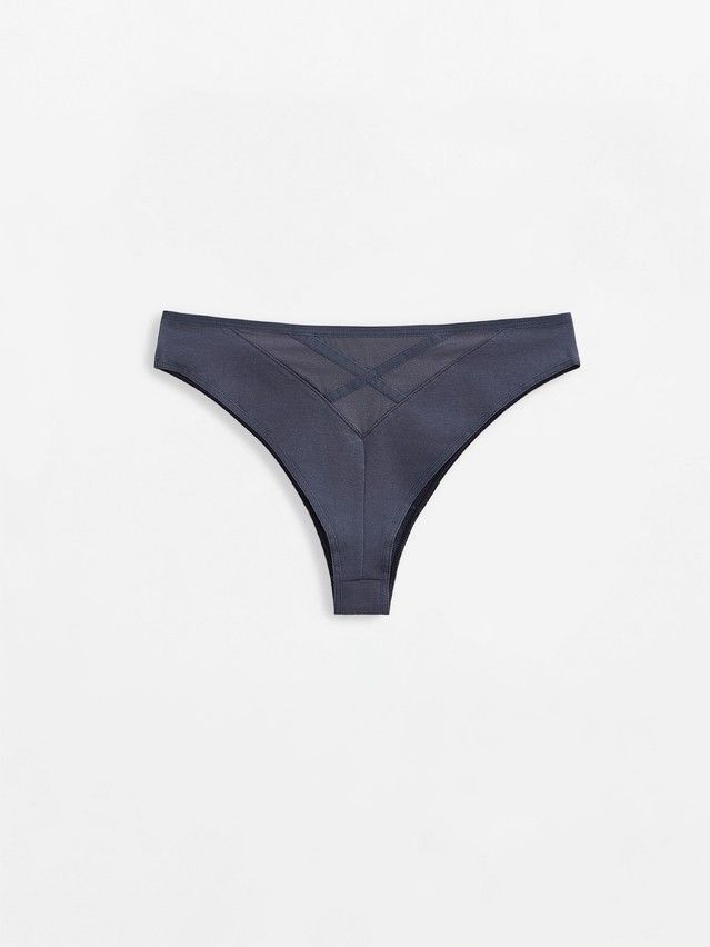 Women's panties CONTE ELEGANT CRISS CROSS LBR 2997, s.90, graphite - 4