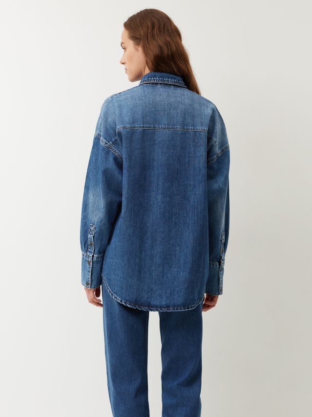 Denim windbreaker CONTE CON-986, s.170-84-90, blue - 2