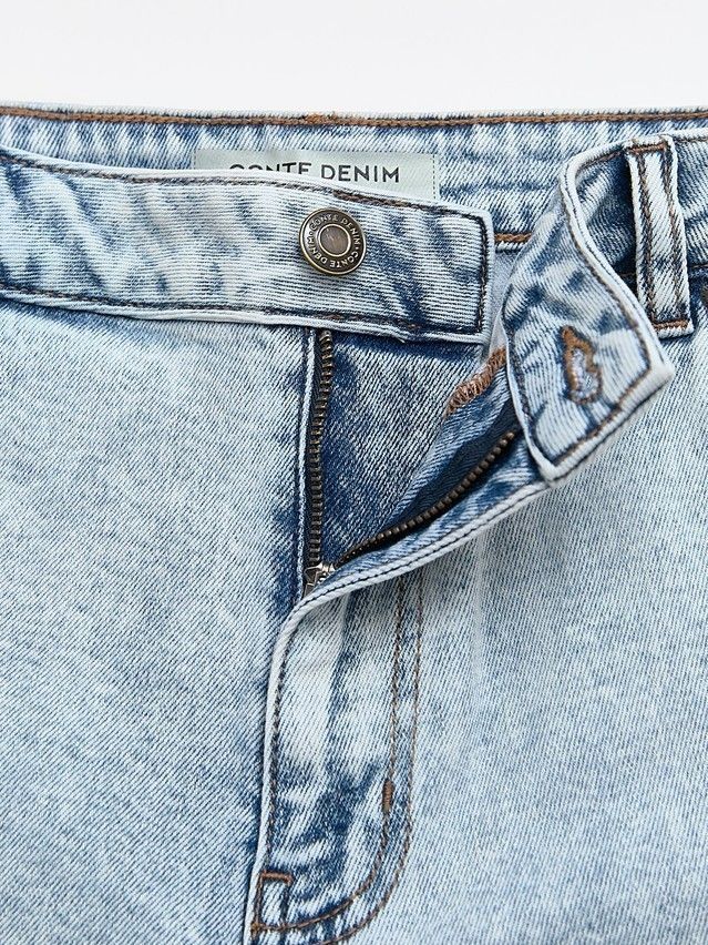 Denim trousers CONTE ELEGANT CON-786, s.170-102, light blue - 9