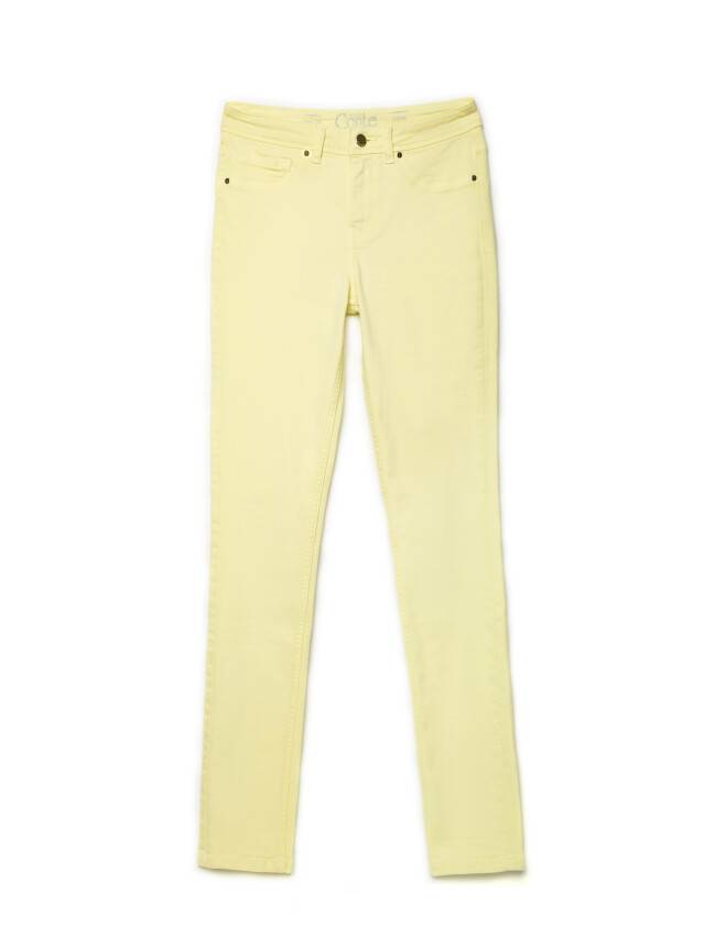 Denim trousers CONTE ELEGANT CON-38Y, s.170-102, pastel yellow - 4