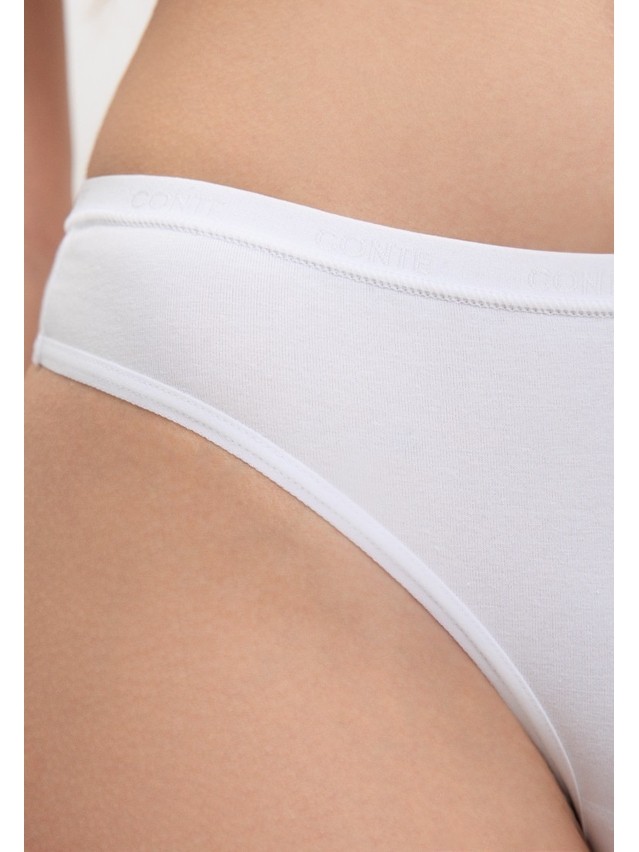 Women's panties CONTE ELEGANT COMFORT COTTON LST 5569, s.90, white - 4